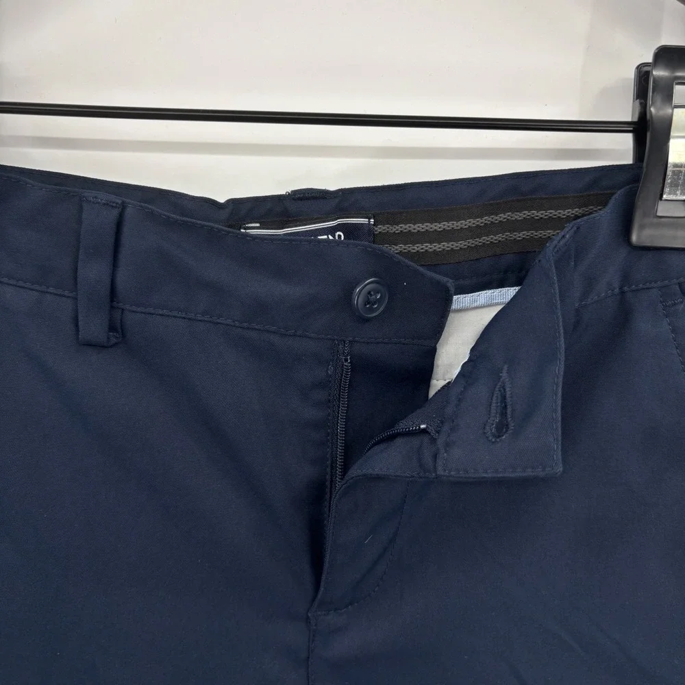 Lands End Boys Navy Blue Chino School Uniform Pants Size‎ 10 Elastic Waist